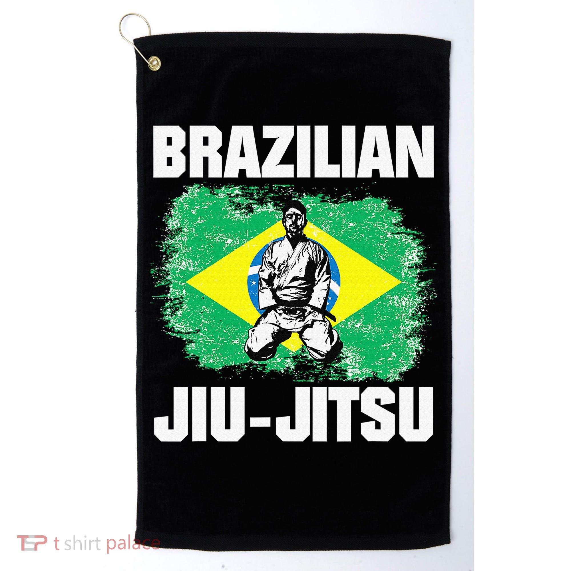 Brazilian Jiu Jitsu Established 1925 BJJ Gift MMA Fighter Golf Towel