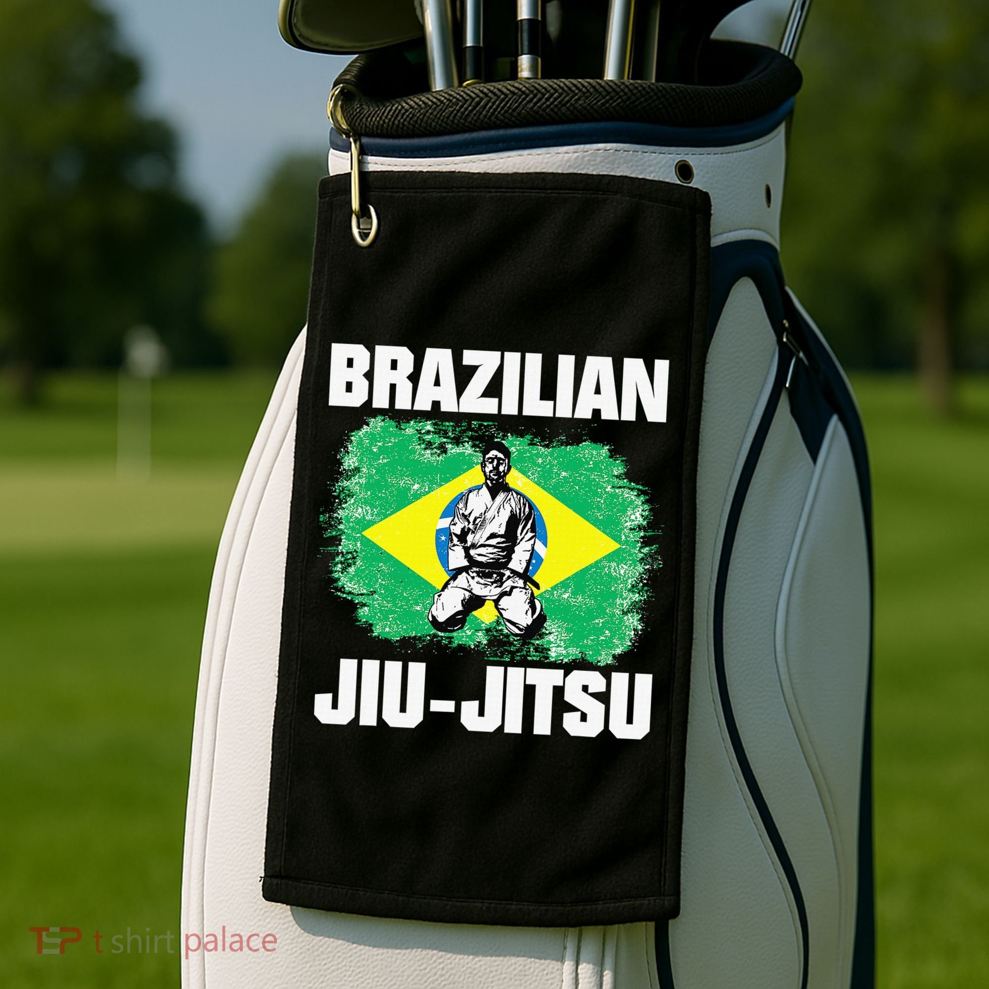 Brazilian Jiu Jitsu Established 1925 BJJ Gift MMA Fighter Golf Towel