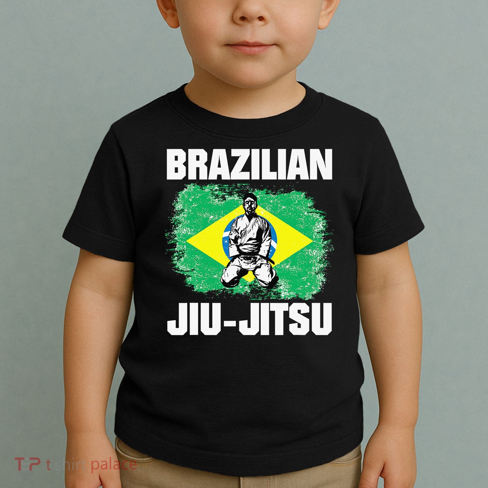 Brazilian Jiu Jitsu Established 1925 BJJ Gift MMA Fighter Toddler T-Shirt