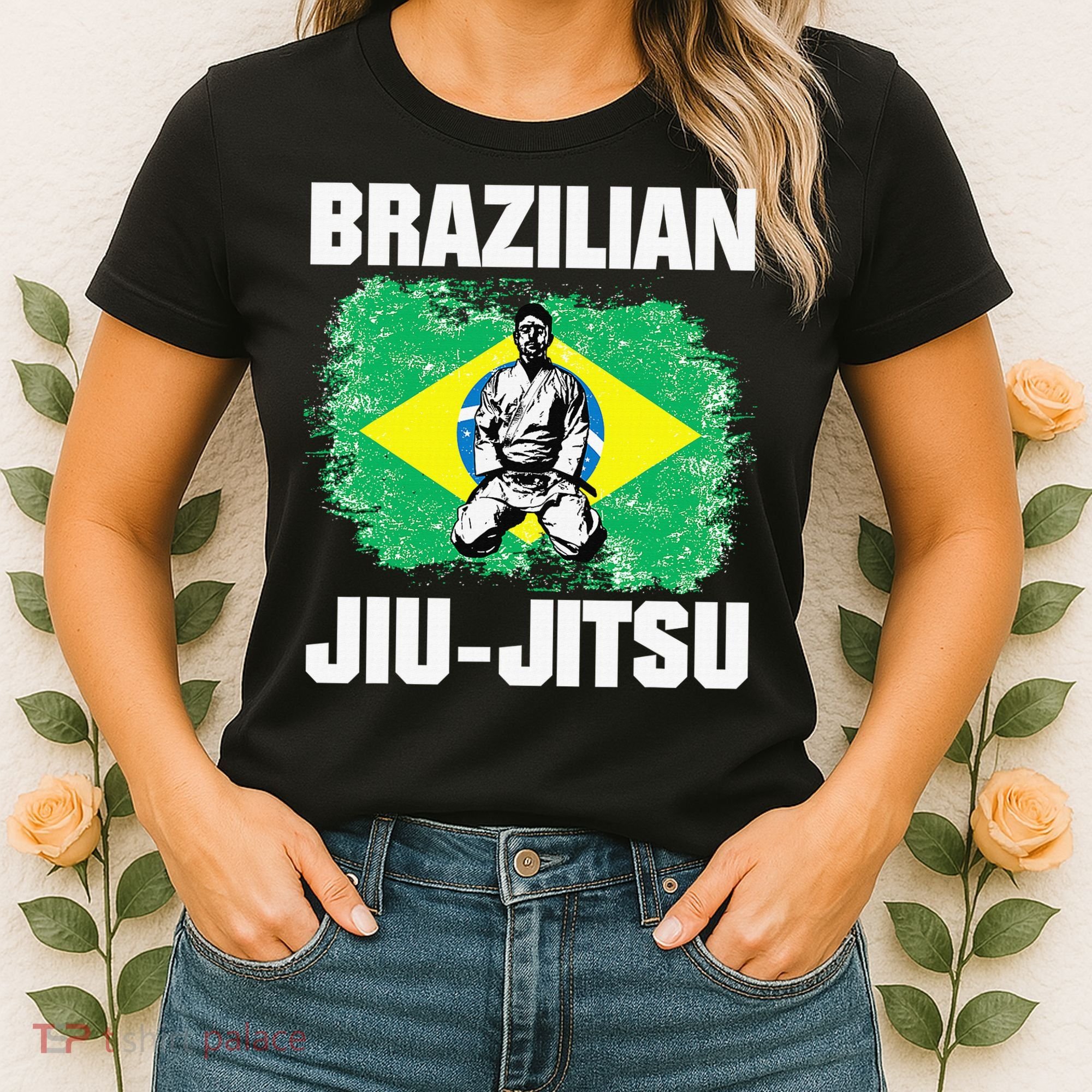 Brazilian Jiu Jitsu Established 1925 BJJ Gift MMA Fighter Women's T-Shirt