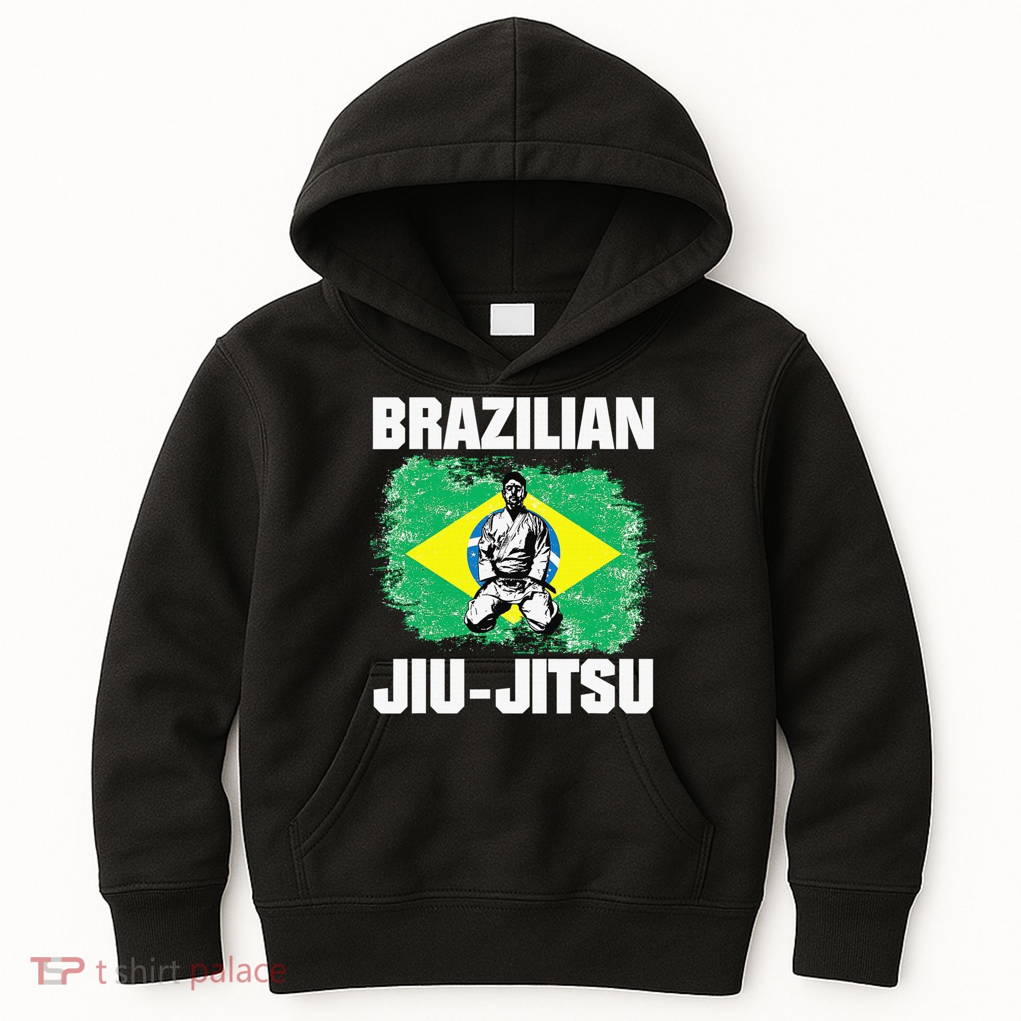 Brazilian Jiu Jitsu Established 1925 BJJ Gift MMA Fighter Kids Hoodie