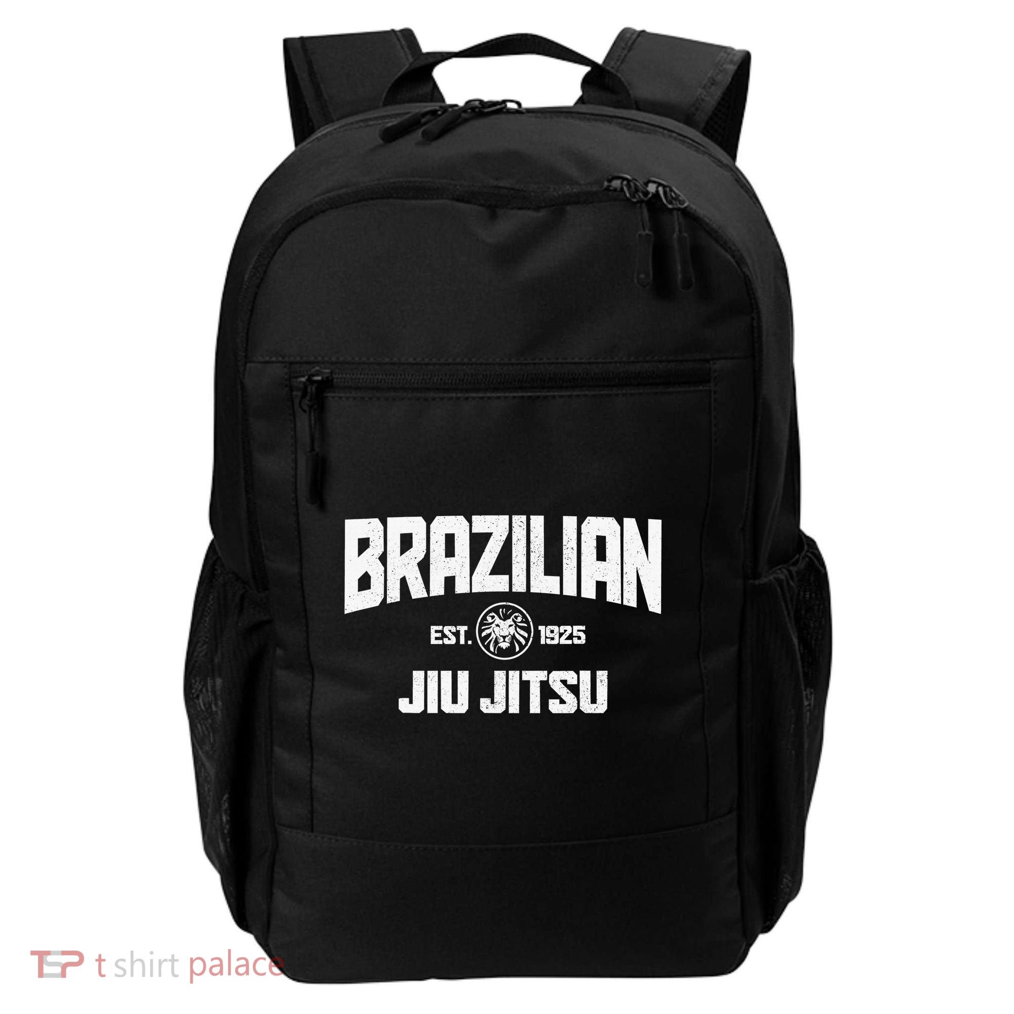 Brazilian Jiu Jitsu Established 1925 BJJ Gift MMA Fighter Backpack
