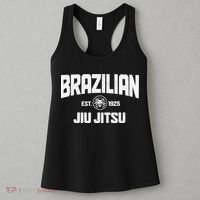 Brazilian Jiu Jitsu Established 1925 BJJ Gift MMA Fighter Women's Tank Top thumb 3