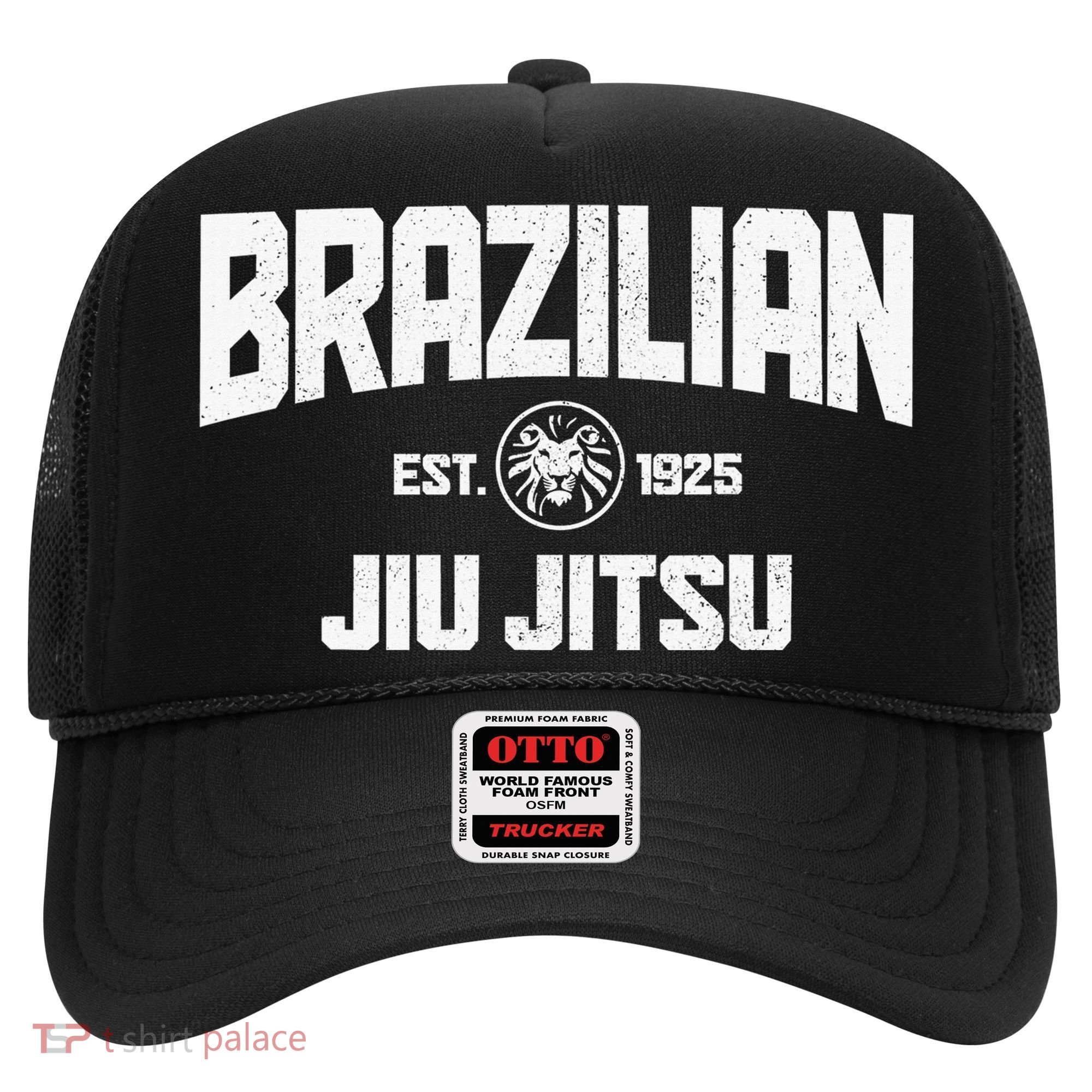 Brazilian Jiu Jitsu Established 1925 BJJ Gift MMA Fighter Hat