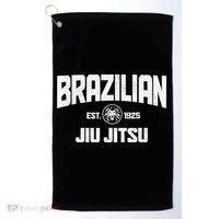 Brazilian Jiu Jitsu Established 1925 BJJ Gift MMA Fighter Golf Towel thumb 0