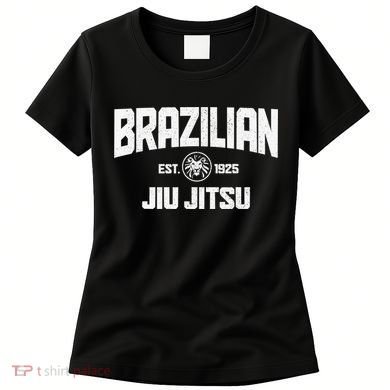 Brazilian Jiu Jitsu Established 1925 BJJ Gift MMA Fighter Women's T-Shirt