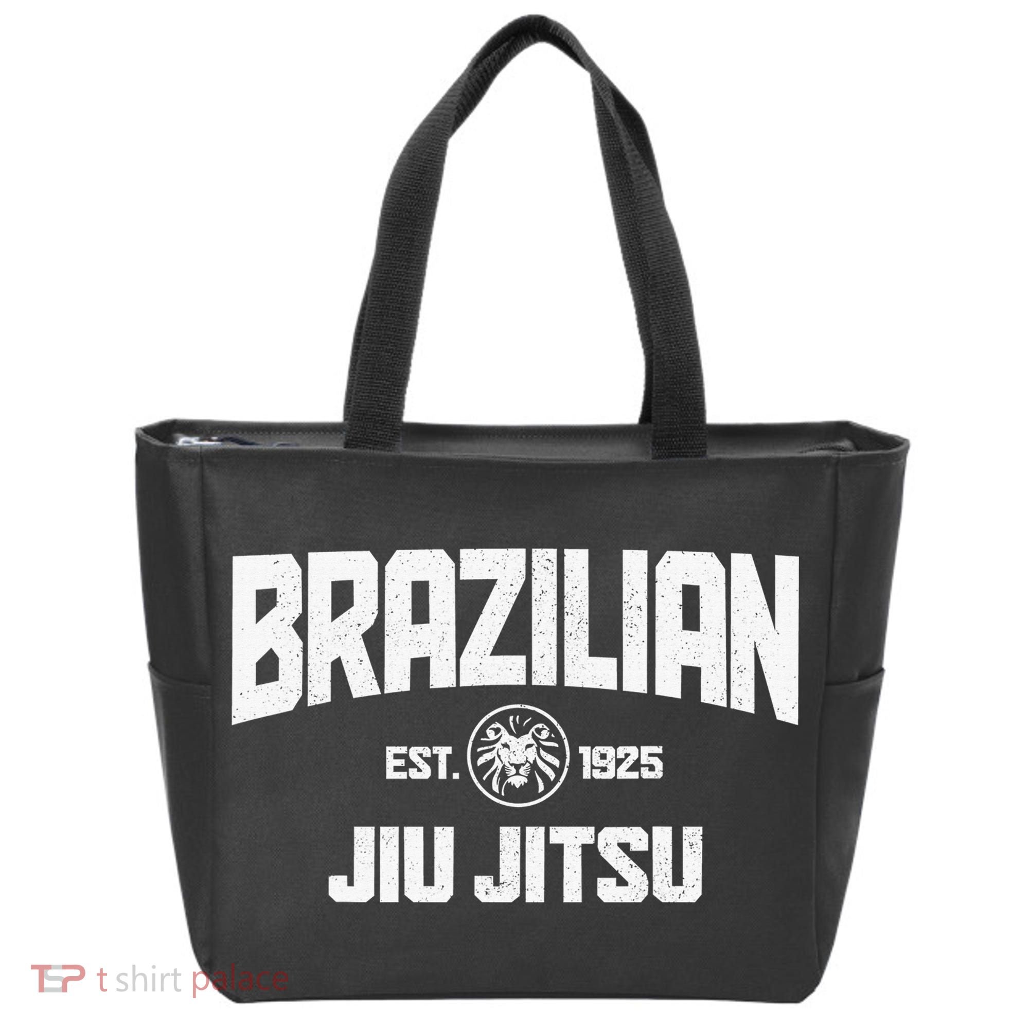 Brazilian Jiu Jitsu Established 1925 BJJ Gift MMA Fighter Tote Bag
