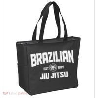 Brazilian Jiu Jitsu Established 1925 BJJ Gift MMA Fighter Tote Bag thumb 2