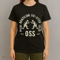 Brazilian Jiu Jitsu Arte Suave Oss Bjj T-Shirt thumb 4