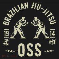 Brazilian Jiu Jitsu Arte Suave Oss Bjj Mousepad thumb 1