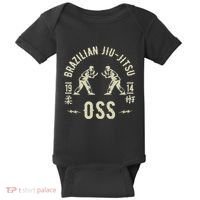 Brazilian Jiu Jitsu Arte Suave Oss Bjj Baby Bodysuit thumb 0