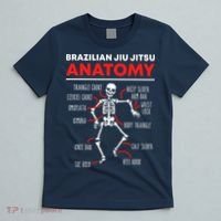 Brazilian Jiu Jitsu Anatomy Skeleton Funny Mix Martial Arts T-Shirt thumb 5