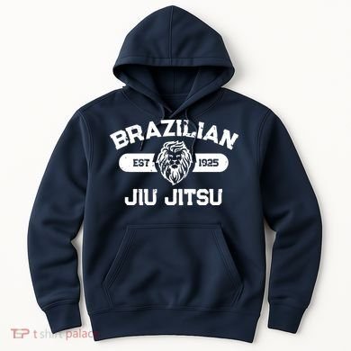 Brazilian Jiu Jitsu Established 1925 BJJ Gift MMA Fighter Hoodie
