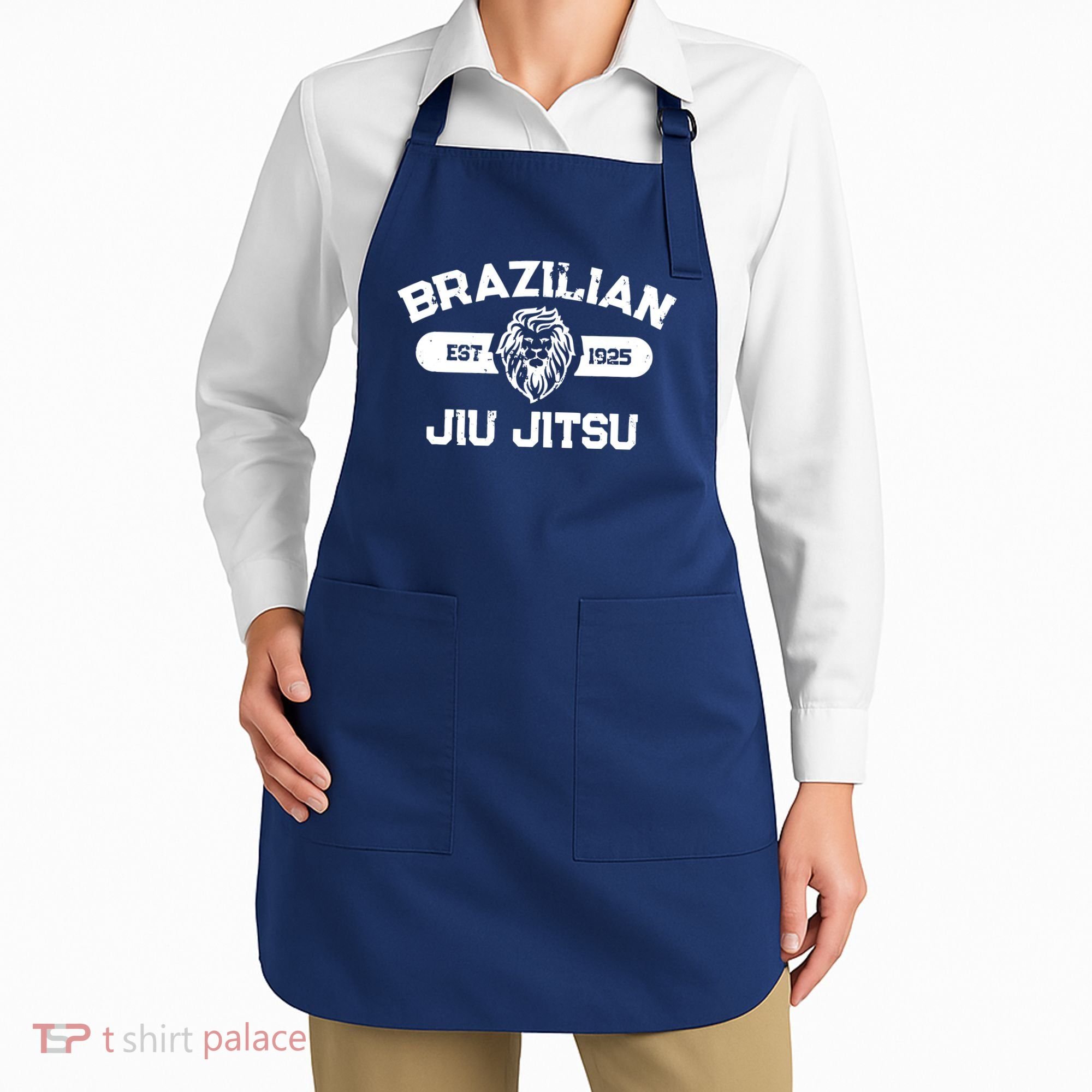 Brazilian Jiu Jitsu Established 1925 BJJ Gift MMA Fighter Apron