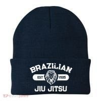 Brazilian Jiu Jitsu Established 1925 BJJ Gift MMA Fighter Beanie thumb 0