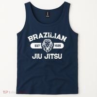Brazilian Jiu Jitsu Established 1925 BJJ Gift MMA Fighter Tank Top thumb 2