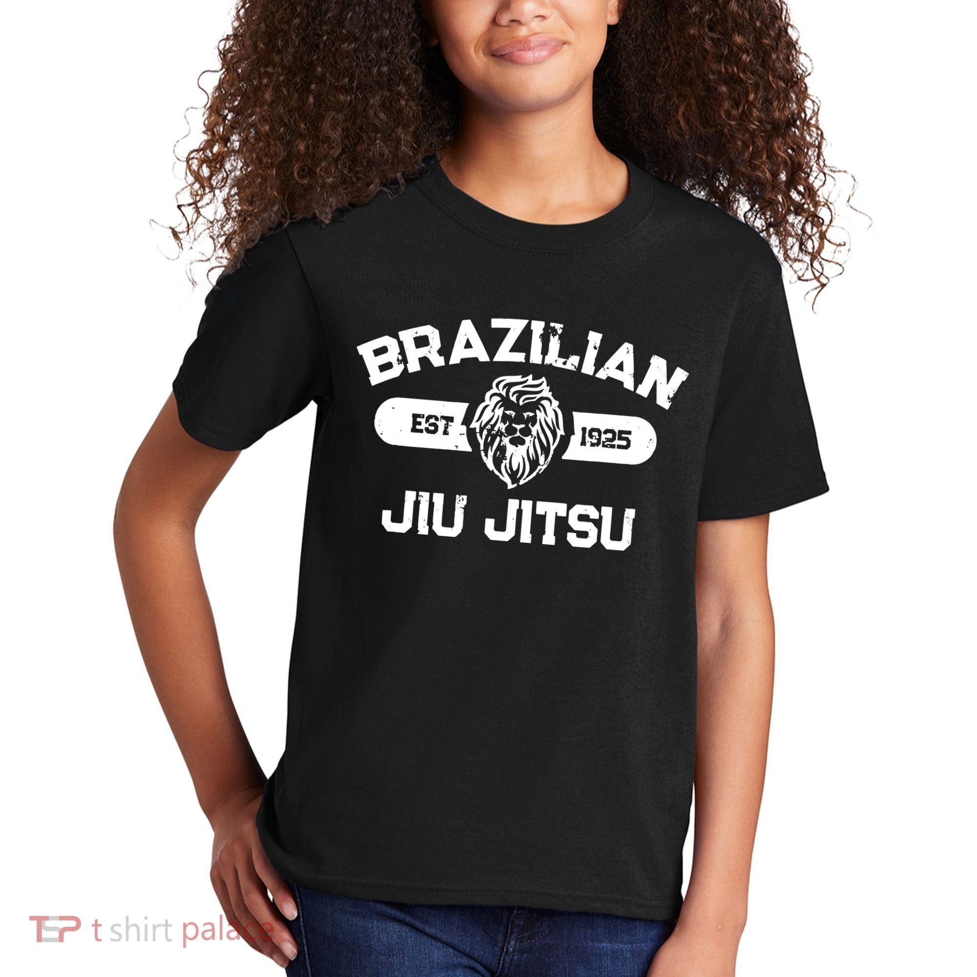 Brazilian Jiu Jitsu Established 1925 BJJ Gift MMA Fighter Kids T-Shirt