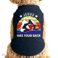 Brazilian Jiu Jitsu Jesus Has Your Back Doggie Tank thumb 0