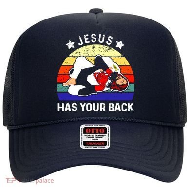 Brazilian Jiu Jitsu Jesus Has Your Back Hat
