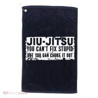 Brazilian Jiu Jitsu Tee Funny You Can't Gift Golf Towel thumb 0