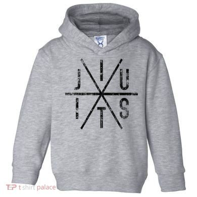 Brazilian Jiu Jitsu Bjj Distressed Toddler Hoodie