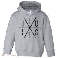 Brazilian Jiu Jitsu Bjj Distressed Toddler Hoodie thumb 0