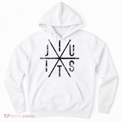 Brazilian Jiu Jitsu Bjj Distressed Hoodie