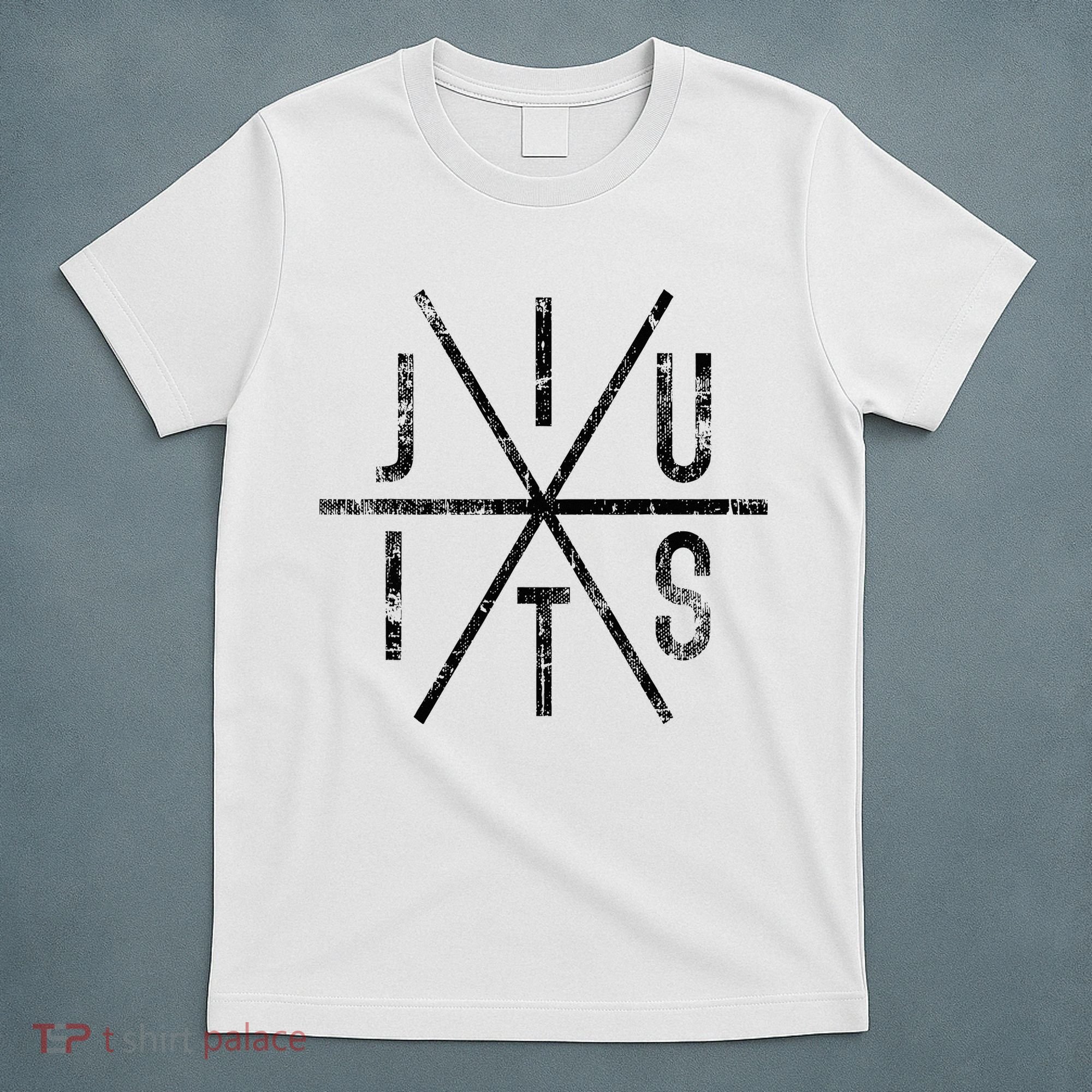 Brazilian Jiu Jitsu Bjj Distressed T-Shirt
