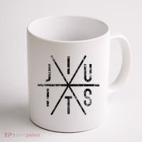 Brazilian Jiu Jitsu Bjj Distressed Coffee Mug thumb 1
