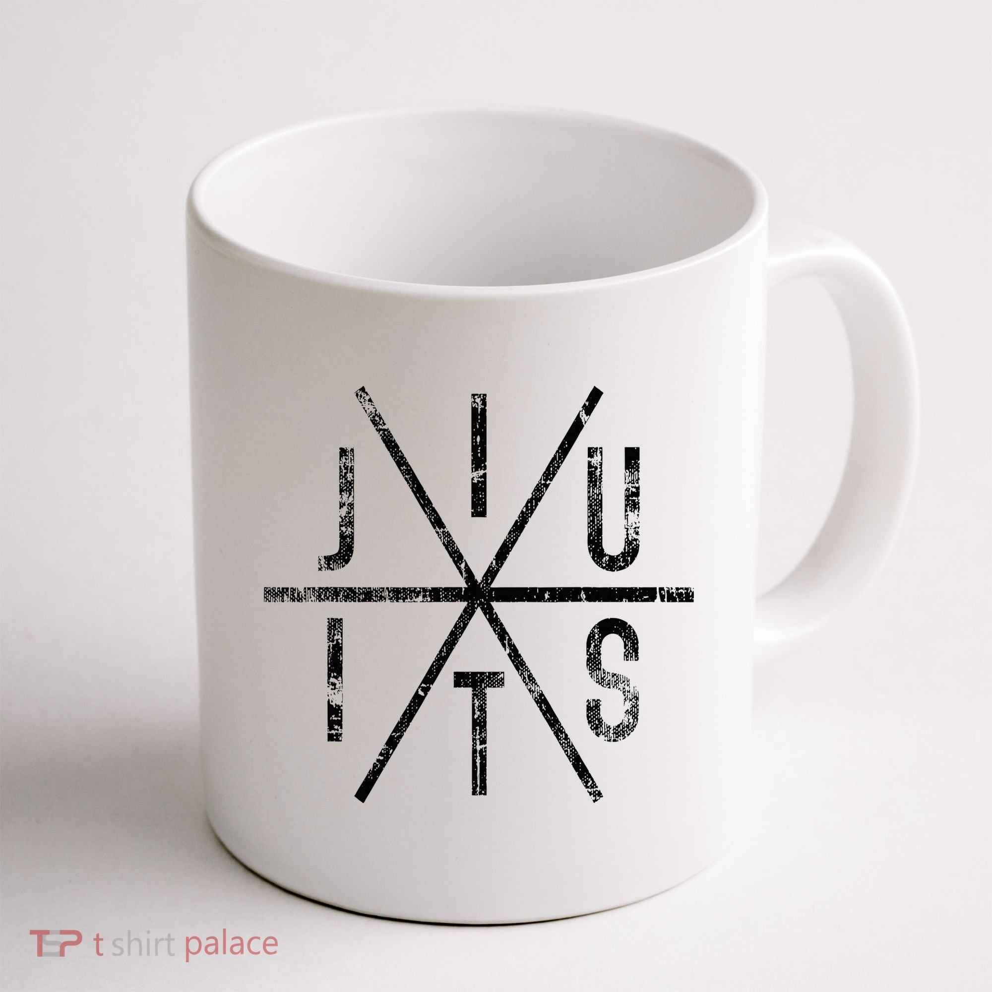 Brazilian Jiu Jitsu Bjj Distressed Coffee Mug