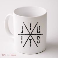 Brazilian Jiu Jitsu Bjj Distressed Coffee Mug thumb 0