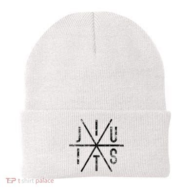 Brazilian Jiu Jitsu Bjj Distressed Beanie