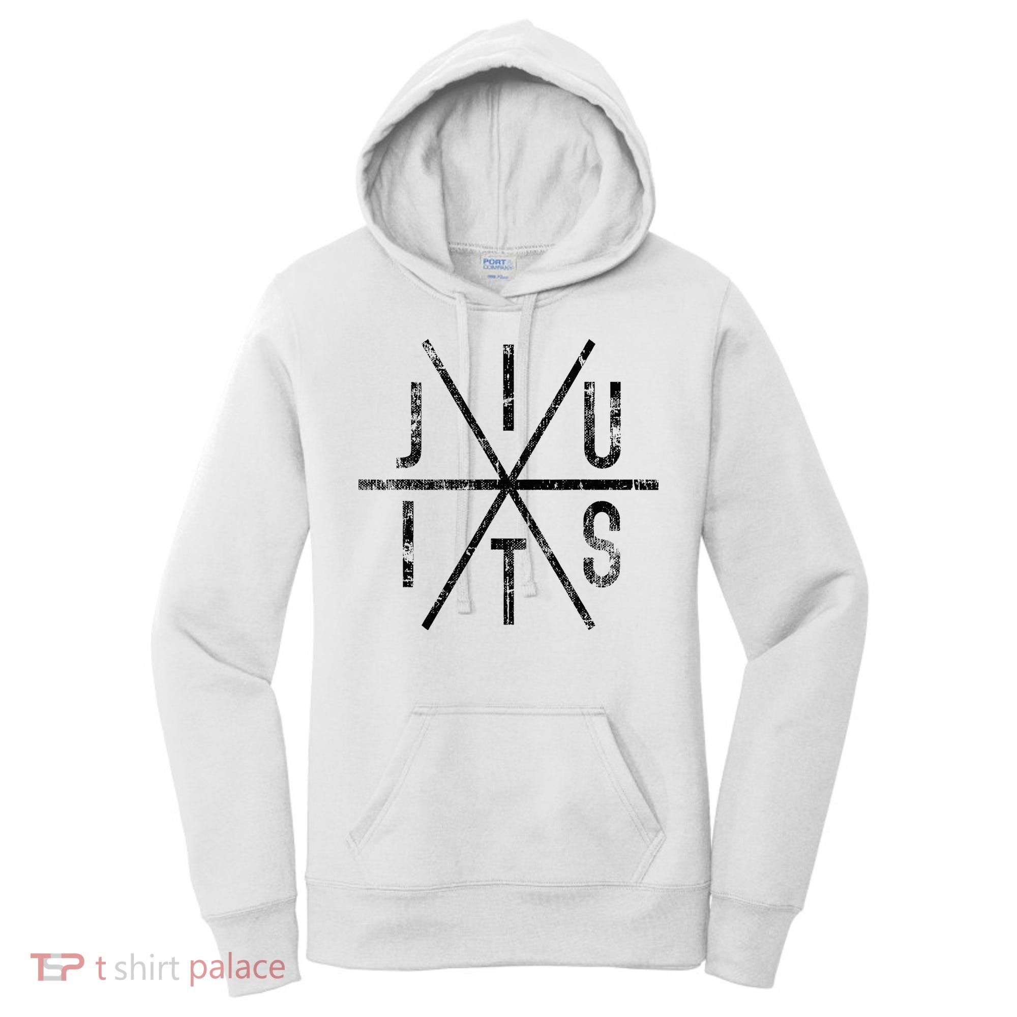 Brazilian Jiu Jitsu Bjj Distressed Women's Hoodie