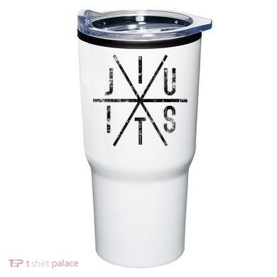 Brazilian Jiu Jitsu Bjj Distressed Tumbler