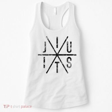 Brazilian Jiu Jitsu Bjj Distressed Women's Tank Top