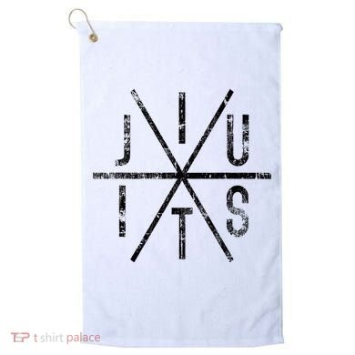Brazilian Jiu Jitsu Bjj Distressed Golf Towel