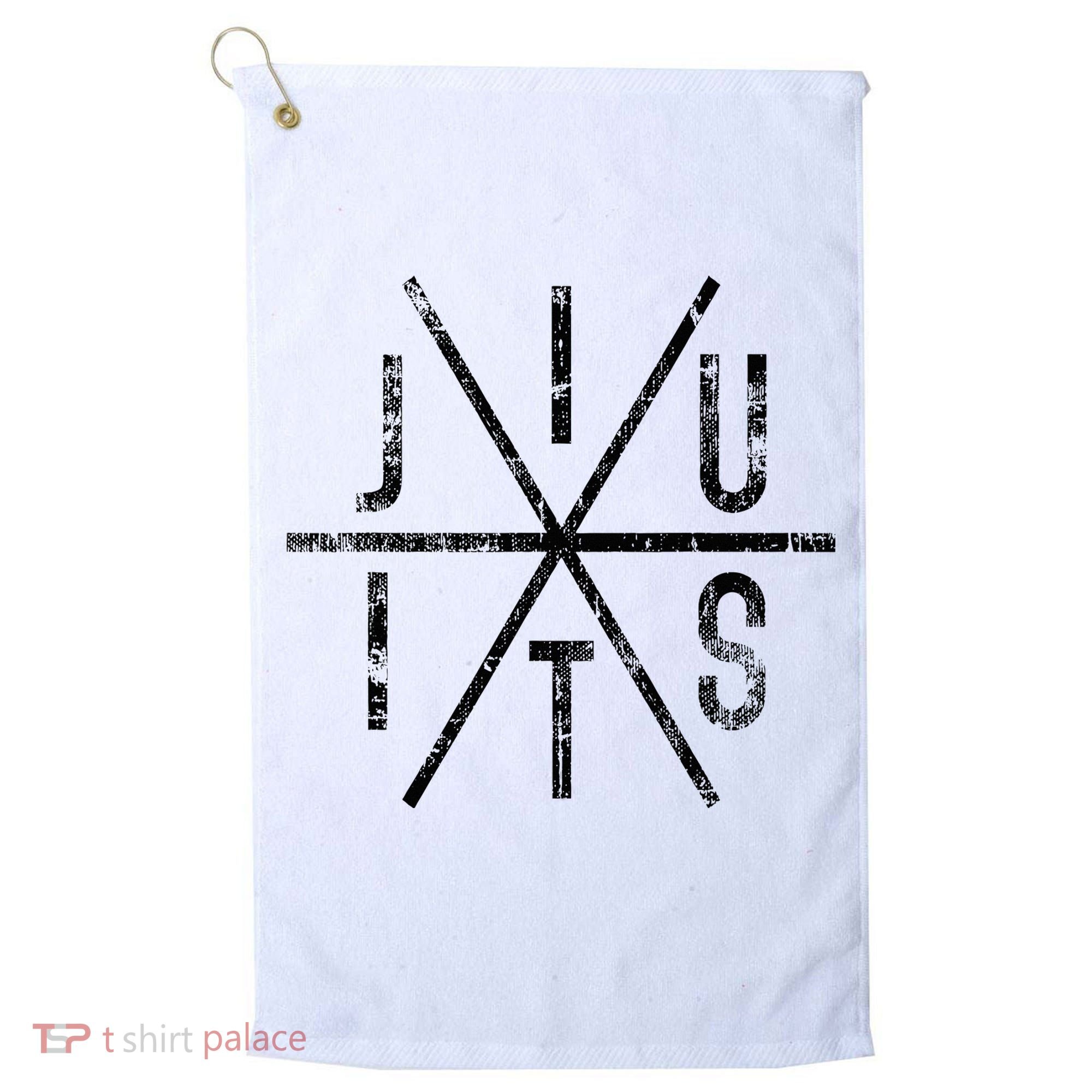 Brazilian Jiu Jitsu Bjj Distressed Golf Towel