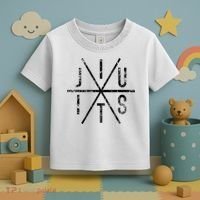Brazilian Jiu Jitsu Bjj Distressed Toddler T-Shirt thumb 3