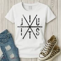 Brazilian Jiu Jitsu Bjj Distressed Women's T-Shirt thumb 3