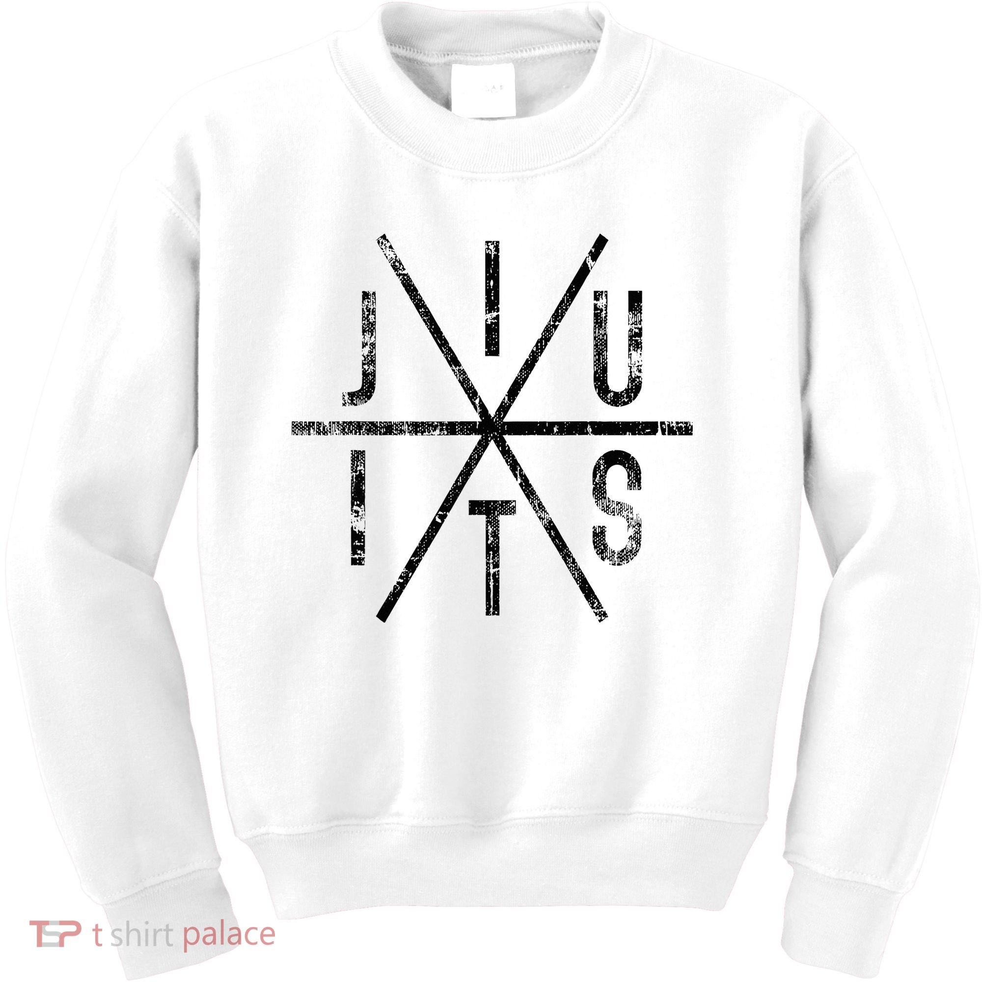 Brazilian Jiu Jitsu Bjj Distressed Kids Sweatshirt