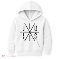 Brazilian Jiu Jitsu Bjj Distressed Kids Hoodie thumb 0