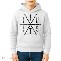 Brazilian Jiu Jitsu Bjj Distressed Kids Hoodie thumb 4