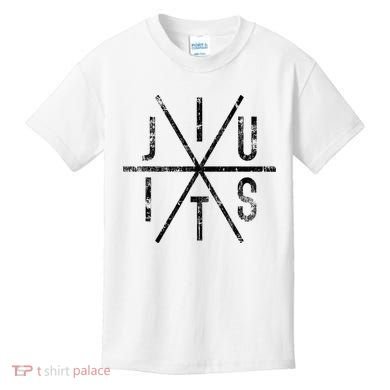 Brazilian Jiu Jitsu Bjj Distressed Kids T-Shirt