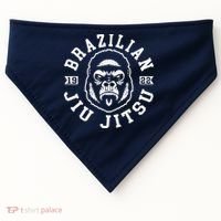 Brazilian Jiu Jitsu , Bjj, Jiu Jitsu USA-Made Doggie Bandana thumb 0