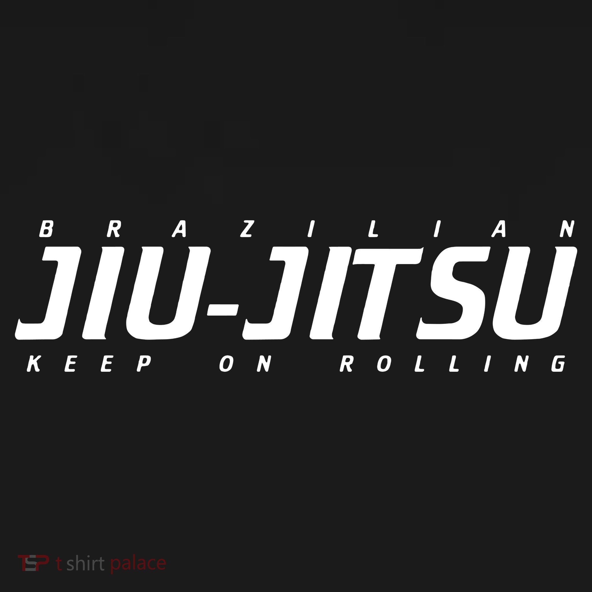 BRAZILIAN JIU JITSU Tie-Dye T-Shirt
