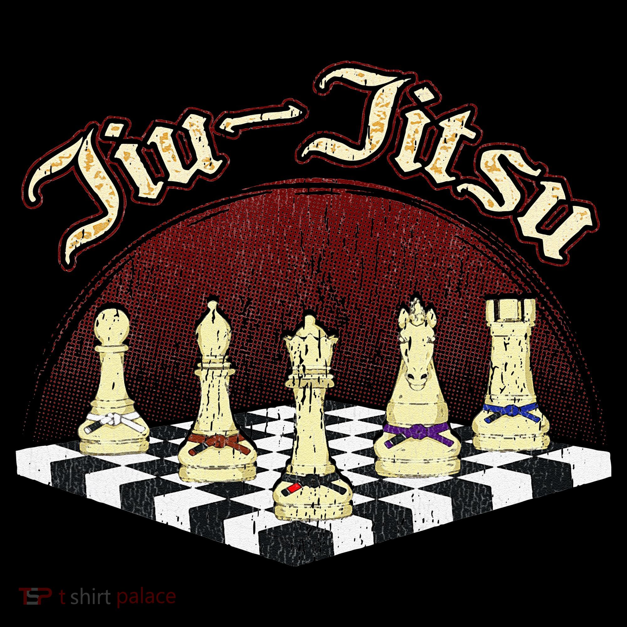 Brazilian Jiu Jitsu Chess Black Belt Coffee Mug