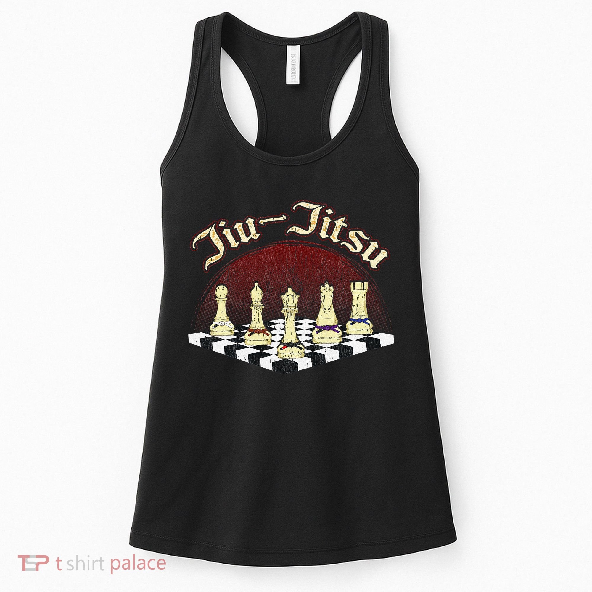 Brazilian Jiu Jitsu Chess Black Belt Women's Tank Top