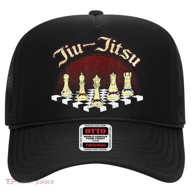 Brazilian Jiu Jitsu Chess Black Belt Hat