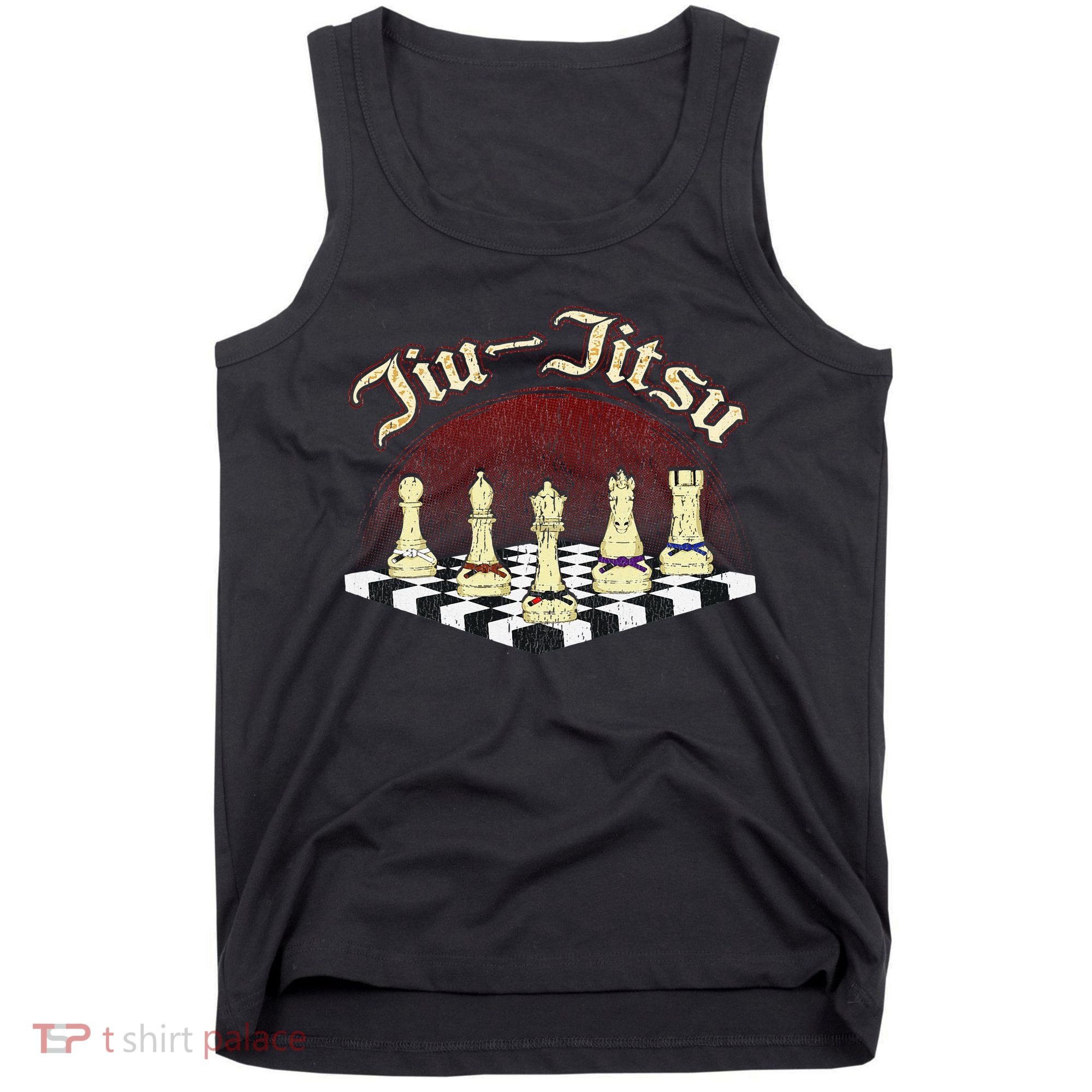 Brazilian Jiu Jitsu Chess Black Belt Tank Top