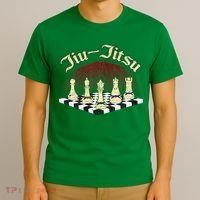 Brazilian Jiu Jitsu Chess Black Belt T-Shirt thumb 3